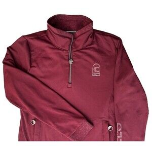 Cavallo BELA Sportswear rubin HW 21 Pullover Shirt Size 40 Wine Red Equestrian